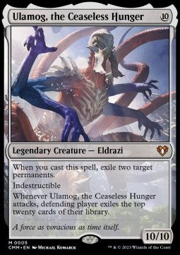 Ulamog, the Ceaseless Hunger⁣ - Commander Masters⁣ (Mythic)⁣ [5]