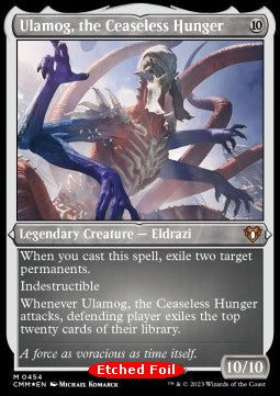 Ulamog, the Ceaseless Hunger (V.1)⁣ - Commander Masters: Extras⁣ (Mythic)⁣ [454]