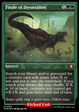 Finale of Devastation⁣ - Commander Masters: Extras⁣ (Mythic)⁣ [559]