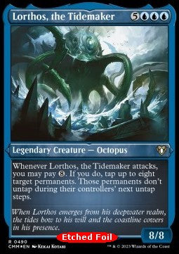 Lorthos, the Tidemaker⁣ - Commander Masters: Extras⁣ (Rare)⁣ [490]