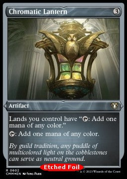 Chromatic Lantern⁣ - Commander Masters: Extras⁣ (Rare)⁣ [602]