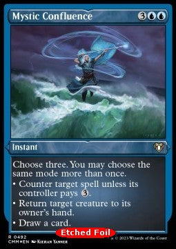 Mystic Confluence⁣ - Commander Masters: Extras⁣ (Rare)⁣ [492]