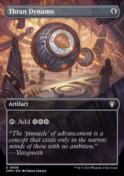 Thran Dynamo⁣ - Commander Masters: Extras⁣ (Uncommon)⁣ [658]