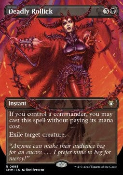 Deadly Rollick (V.2)⁣ - Commander Masters: Extras⁣ (Rare)⁣ [695]