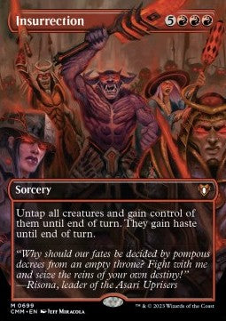 Insurrection (V.2)⁣ - Commander Masters: Extras⁣ (Mythic)⁣ [699]