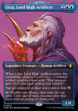 Urza, Lord High Artificer (V.2) - Commander Masters: Extras (Mythic) [XCMM-674]