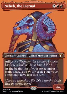 Neheb, the Eternal (V.2)⁣ - Commander Masters: Extras⁣ (Mythic)⁣ [678]