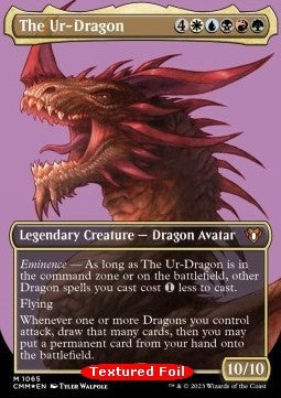 The Ur-Dragon (V.3)⁣ - Commander Masters: Extras⁣ (Mythic)⁣ [1065]