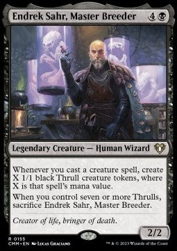 Endrek Sahr, Master Breeder⁣ - Commander Masters⁣ (Rare)⁣ [155]