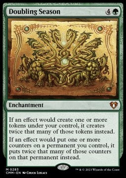 Doubling Season⁣ - Commander Masters⁣ (Mythic)⁣ [283]