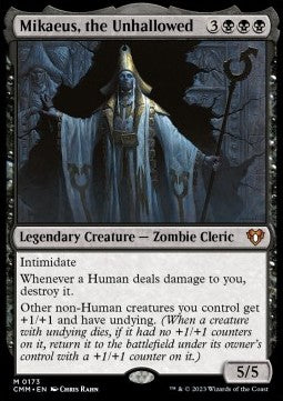 Mikaeus, the Unhallowed⁣ - Commander Masters⁣ (Mythic)⁣ [173]