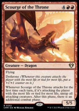 Scourge of the Throne⁣ - Commander Masters⁣ (Rare)⁣ [253]