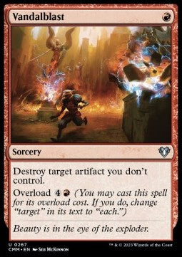 Vandalblast⁣ - Commander Masters⁣ (Uncommon)⁣ [267]