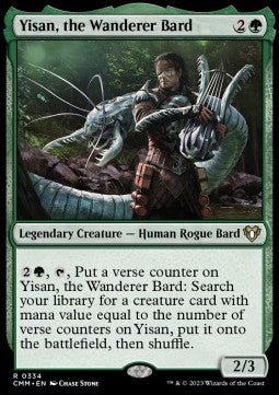Yisan, the Wanderer Bard⁣ - Commander Masters⁣ (Rare)⁣ [334]