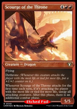 Scourge of the Throne⁣ - Commander Masters: Extras⁣ (Rare)⁣ [549]