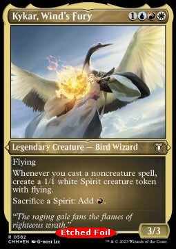 Kykar, Wind's Fury (V.1)⁣ - Commander Masters: Extras⁣ (Rare)⁣ [582]