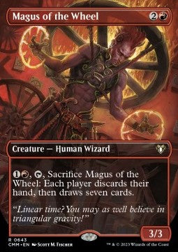 Magus of the Wheel (V.2)⁣ - Commander Masters: Extras⁣ (Rare)⁣ [643]