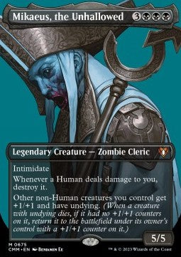 Mikaeus, the Unhallowed (V.2)⁣ - Commander Masters: Extras⁣ (Mythic)⁣ [675]