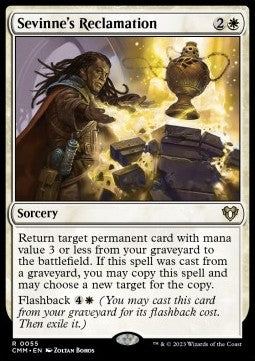 Sevinne's Reclamation⁣ - Commander Masters⁣ (Rare)⁣ [55]