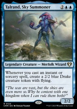 Talrand, Sky Summoner⁣ - Commander Masters⁣ (Rare)⁣ [124]