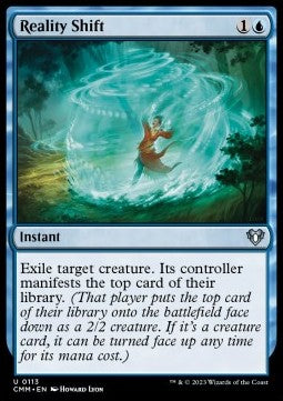 Reality Shift⁣ - Commander Masters⁣ (Uncommon)⁣ [113]