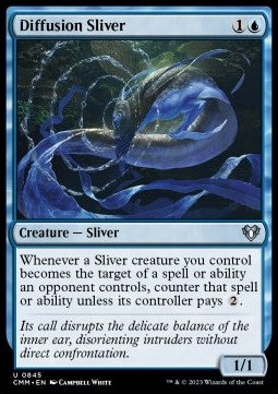 Diffusion Sliver⁣ - Commander Masters: Extras⁣ (Uncommon)⁣ [845]