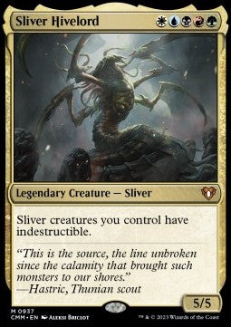 Sliver Hivelord⁣ - Commander Masters: Extras⁣ (Mythic)⁣ [937]