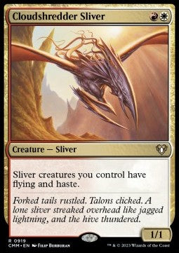 Cloudshredder Sliver⁣ - Commander Masters: Extras⁣ (Rare)⁣ [919]
