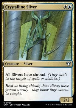 Crystalline Sliver⁣ - Commander Masters: Extras⁣ (Uncommon)⁣ [920]