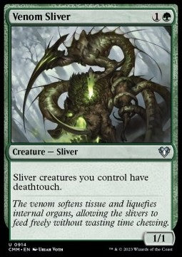 Venom Sliver⁣ - Commander Masters: Extras⁣ (Uncommon)⁣ [914]