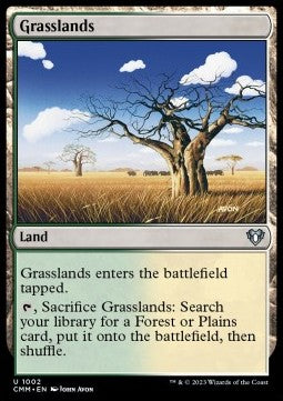 Grasslands⁣ - Commander Masters: Extras⁣ (Uncommon)⁣ [1002]