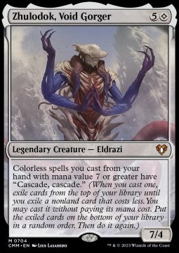 Zhulodok, Void Gorger (V.1)⁣ - Commander Masters: Extras⁣ (Mythic)⁣ [704]