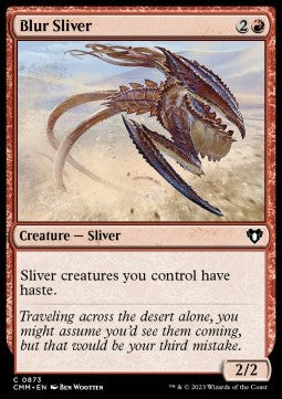 Blur Sliver⁣ - Commander Masters: Extras⁣ (Common)⁣ [873]