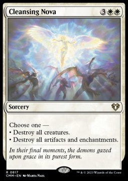 Cleansing Nova⁣ - Commander Masters: Extras⁣ (Rare)⁣ [817]
