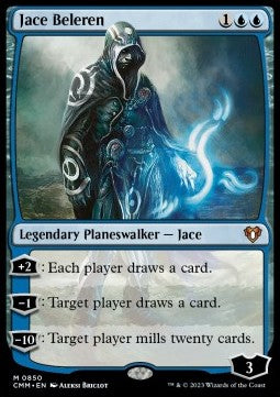 Jace Beleren⁣ - Commander Masters: Extras⁣ (Mythic)⁣ [850]