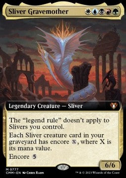 Sliver Gravemother (V.2)⁣ - Commander Masters: Extras⁣ (Mythic)⁣ [777]