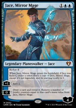 Jace, Mirror Mage⁣ - Commander Masters: Extras⁣ (Mythic)⁣ [852]