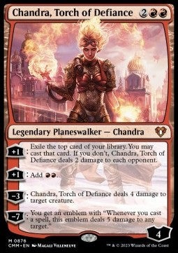 Chandra, Torch of Defiance⁣ - Commander Masters: Extras⁣ (Mythic)⁣ [876]