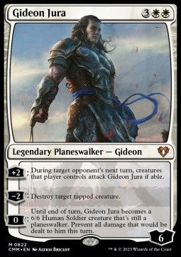 Gideon Jura⁣ - Commander Masters: Extras⁣ (Mythic)⁣ [822]