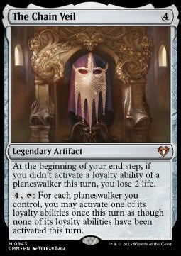 The Chain Veil⁣ - Commander Masters: Extras⁣ (Mythic)⁣ [943]