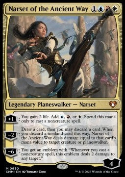 Narset of the Ancient Way⁣ - Commander Masters: Extras⁣ (Mythic)⁣ [930]