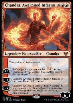 Chandra, Awakened Inferno⁣ - Commander Masters: Extras⁣ (Mythic)⁣ [875]