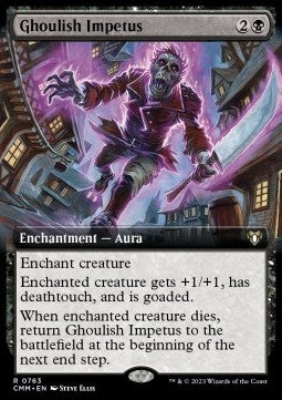 Ghoulish Impetus (V.2) - Commander Masters: Extras (Rare) [XCMM-763]