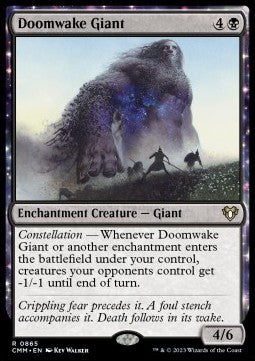 Doomwake Giant⁣ - Commander Masters: Extras⁣ (Rare)⁣ [865]