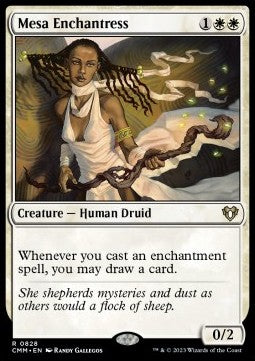 Mesa Enchantress⁣ - Commander Masters: Extras⁣ (Rare)⁣ [828]