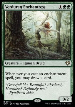 Verduran Enchantress⁣ - Commander Masters: Extras⁣ (Rare)⁣ [915]