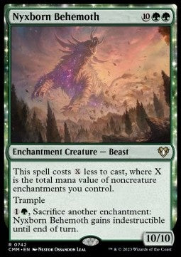 Nyxborn Behemoth (V.1)⁣ - Commander Masters: Extras⁣ (Rare)⁣ [742]