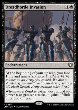 Dreadhorde Invasion⁣ - Commander Masters: Extras⁣ (Rare)⁣ [866]