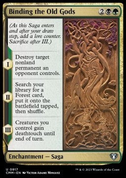Binding the Old Gods⁣ - Commander Masters: Extras⁣ (Uncommon)⁣ [917]