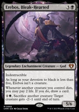 Erebos, Bleak-Hearted⁣ - Commander Masters: Extras⁣ (Mythic)⁣ [868]